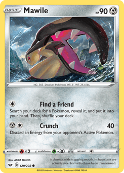 Mawile #129 from Sword & Shield