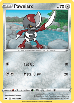 Pawniard #133 from Sword & Shield
