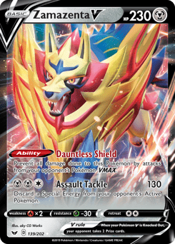 Zamazenta V #139 from Sword & Shield