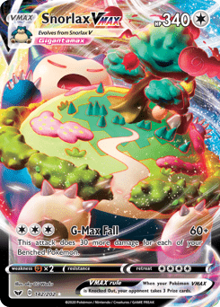Snorlax VMAX #142 from Sword & Shield