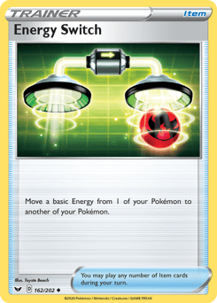 Energy Switch #162 from Sword & Shield
