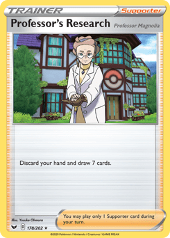 Professor's Research (Professor Magnolia) #178 from Sword & Shield