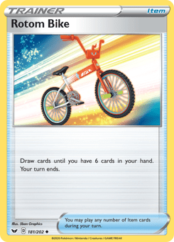 Rotom Bike #181 from Sword & Shield