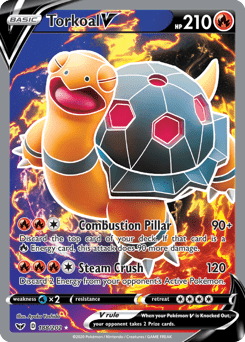 Torkoal V #188 from Sword & Shield