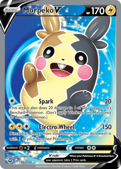 Morpeko V #190 from Sword & Shield