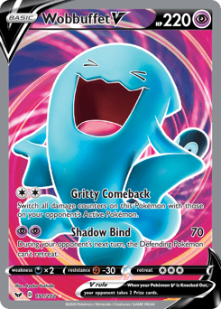 Wobbuffet V #191 from Sword & Shield
