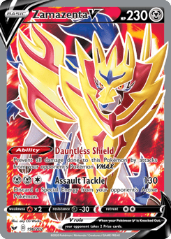 Zamazenta V #196 from Sword & Shield