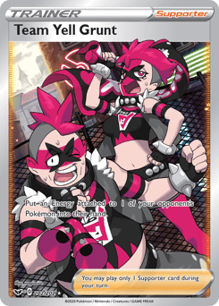 Team Yell Grunt #202 from Sword & Shield