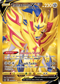 Zamazenta V #212 from Sword & Shield