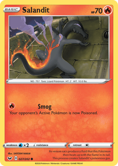 Salandit #27 from Sword & Shield