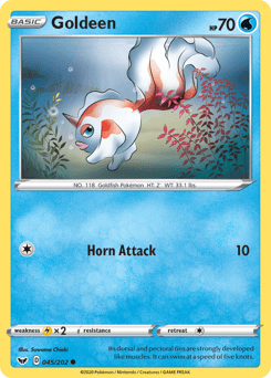 Goldeen #45 from Sword & Shield