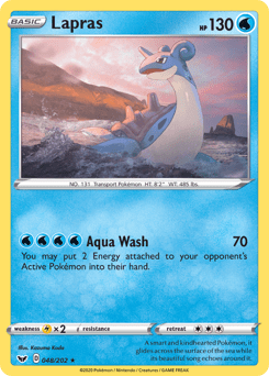 Lapras #48 from Sword & Shield