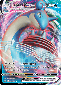 Lapras VMAX #50 from Sword & Shield