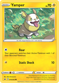 Yamper #73 from Sword & Shield