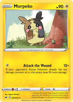 Morpeko #78 from Sword & Shield