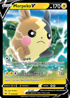 Morpeko V #79 from Sword & Shield