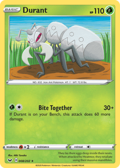 Durant #8 from Sword & Shield