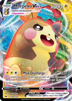 Morpeko VMAX #80 from Sword & Shield