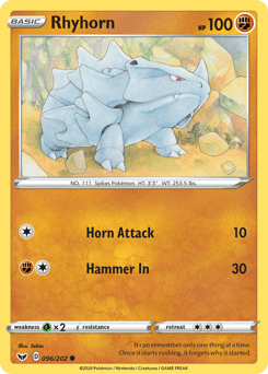 Rhyhorn #96 by Sekio