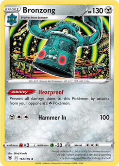 Bronzong #112 from Astral Radiance