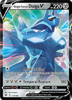 Origin Forme Dialga V #113 from Astral Radiance
