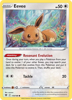 Eevee #119 from Astral Radiance