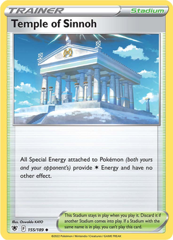 Temple of Sinnoh #155 from Astral Radiance