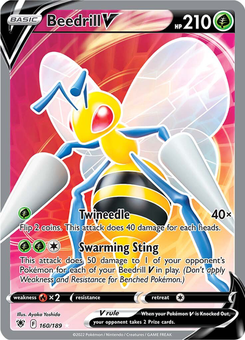 Beedrill V #160 from Astral Radiance