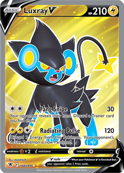 Luxray V #168 from Astral Radiance