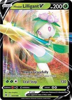 Hisuian Lilligant V #17 from Astral Radiance