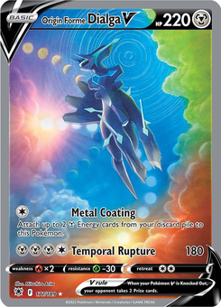 Origin Forme Dialga V #177 from Astral Radiance