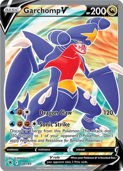 Garchomp V #178 from Astral Radiance