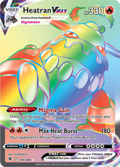 Heatran VMAX #191 from Astral Radiance