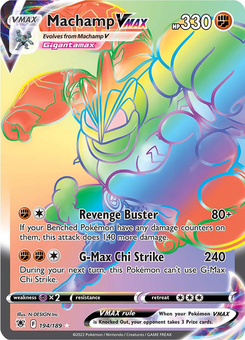 Machamp VMAX #194 from Astral Radiance