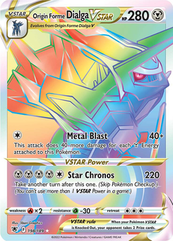 Origin Forme Dialga #198 from Astral Radiance