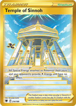 Temple of Sinnoh #214 from Astral Radiance
