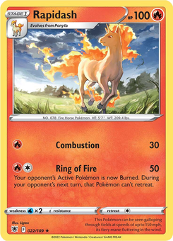 Rapidash #22 from Astral Radiance