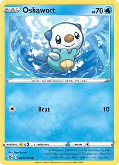 Oshawott #41 from Astral Radiance