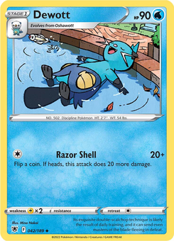 Dewott #42 from Astral Radiance