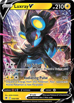 Luxray V #50 from Astral Radiance