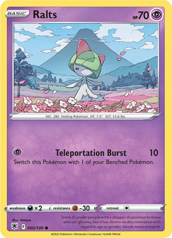 Ralts #60 from Astral Radiance