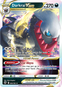 Darkrai VSTAR #99 from Astral Radiance