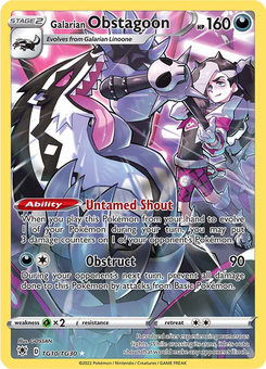 Galarian Obstagoon #TG10 by Gossan