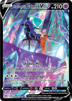 Shadow Rider Calyrex V #TG17 from Astral Radiance