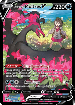 Galarian Moltres V #TG20 from Astral Radiance