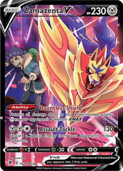 Zamazenta V #TG22 from Astral Radiance