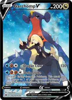 Garchomp V #TG23 from Astral Radiance