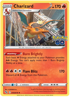 Charizard #10 from Pokémon Go