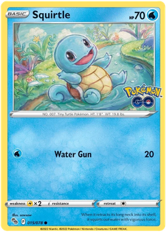 Squirtle #15 from Pokémon Go