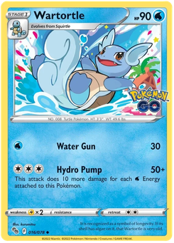 Wartortle #16 from Pokémon Go